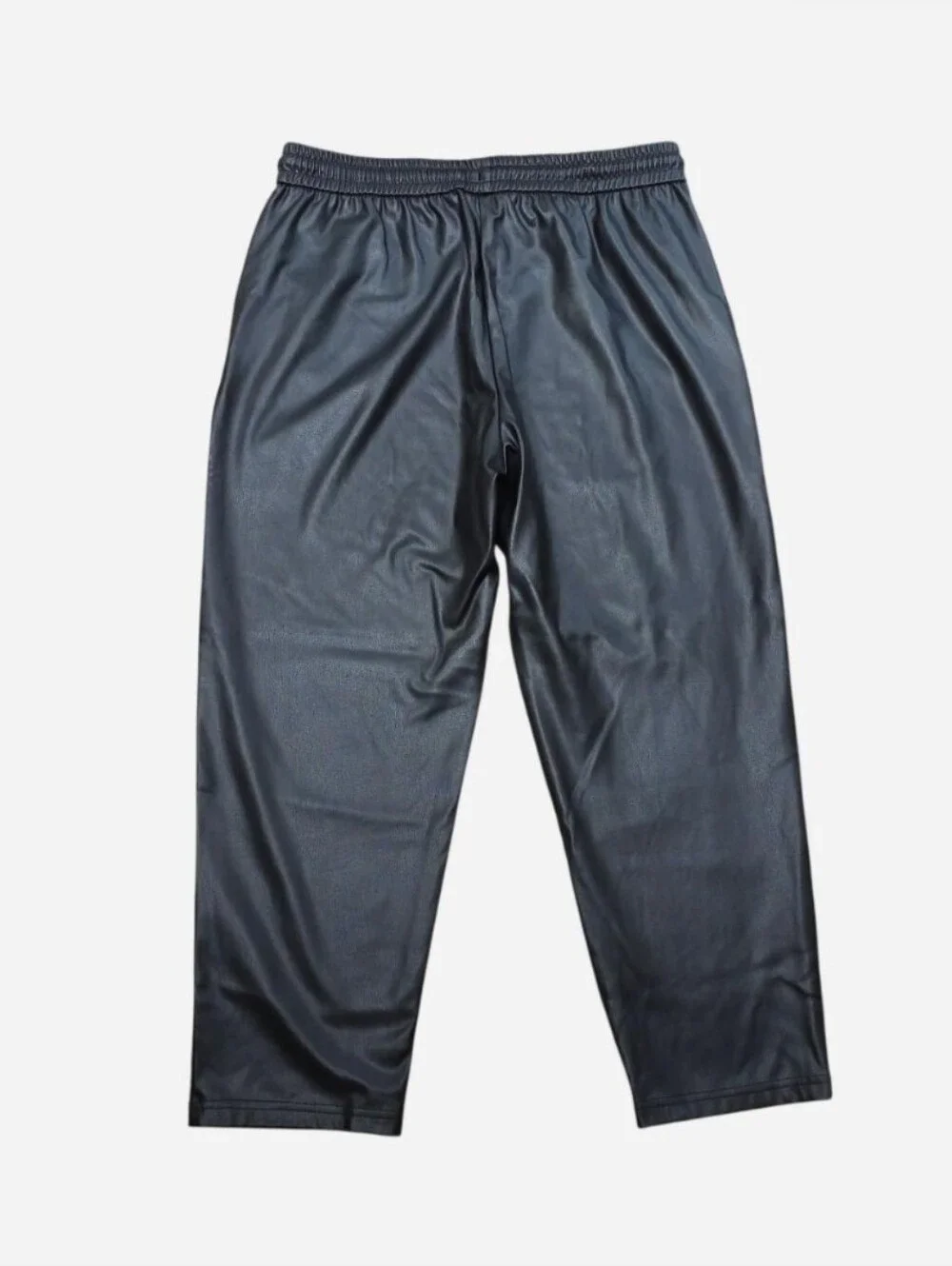 Zara black faux